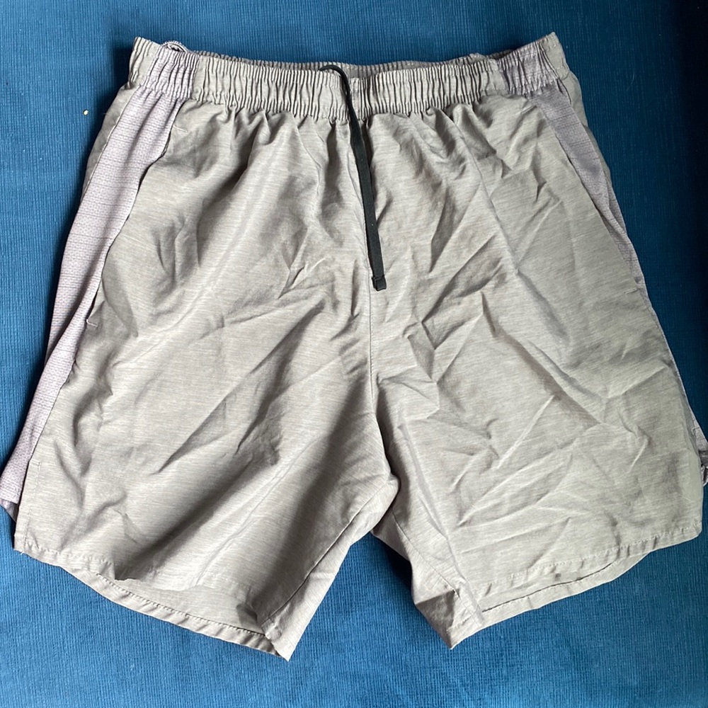 Nike Dri-Fit Running Shorts (Small, Charcoal/Grey)